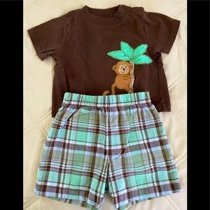 Baby Boy Two Piece Matching Set- Size 12 mo.